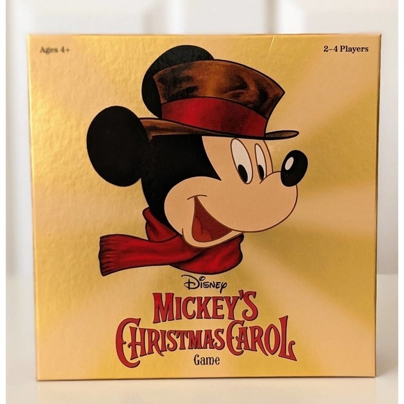 Disney Other - Disney Mickey's Christmas Carol Holiday Game Funko 2-4 Players New Sealed
